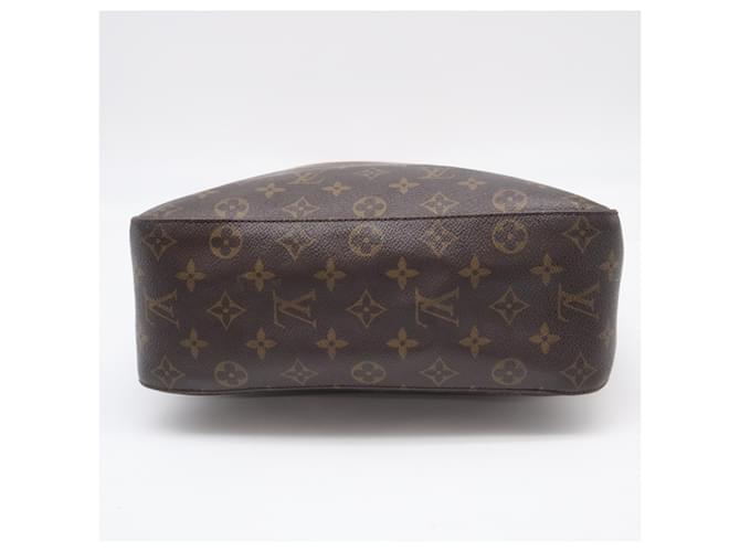 Borsa Louis Vuitton Monogram Looping GM Marrone Beige Monogramma - vista 7