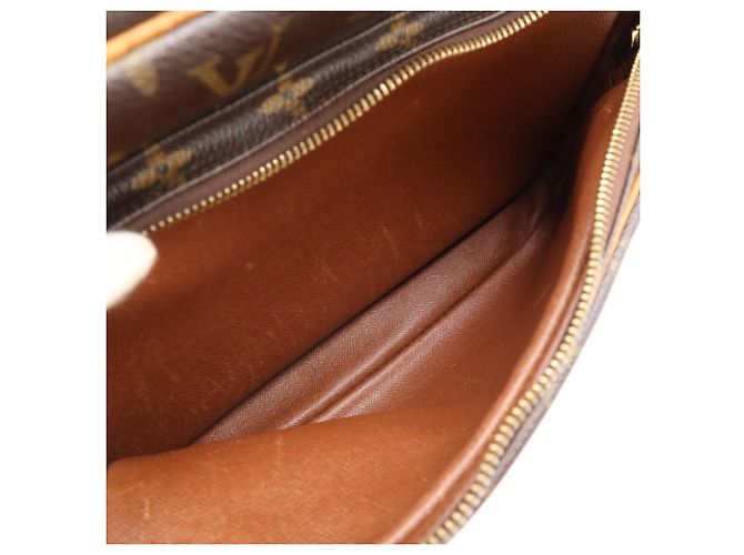Borsa a Spalla Louis Vuitton Monogram Nile Marrone Beige Monogramma - vista 15