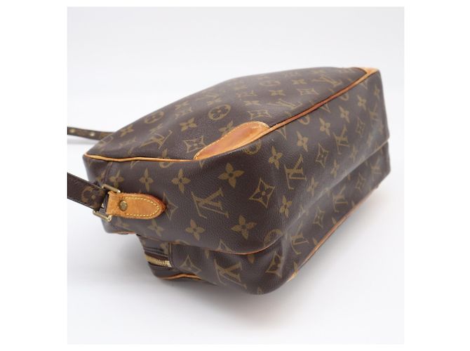 Borsa a Spalla Louis Vuitton Monogram Nile Marrone Beige Monogramma - vista 6