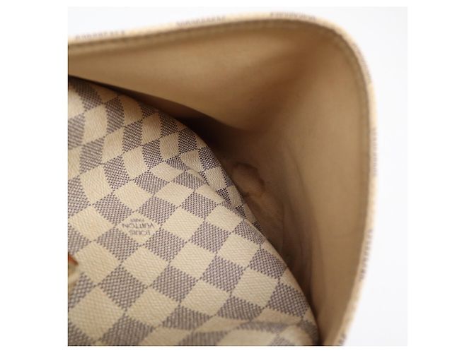 Borsa Louis Vuitton Azur Totally MM Marrone Bianco Blu - vista 15