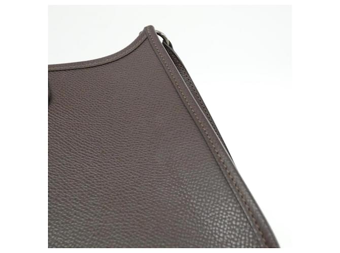 Hermès Borsa Hermes Evelyne Marrone Cioccolato - vista 4