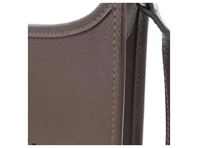 Hermès Borsa Hermes Evelyne Marrone Cioccolato - vista 6
