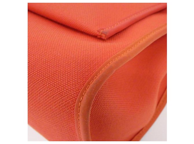 Hermès Hermes Herbag Zip PM Handtasche Rot - Ansicht 3