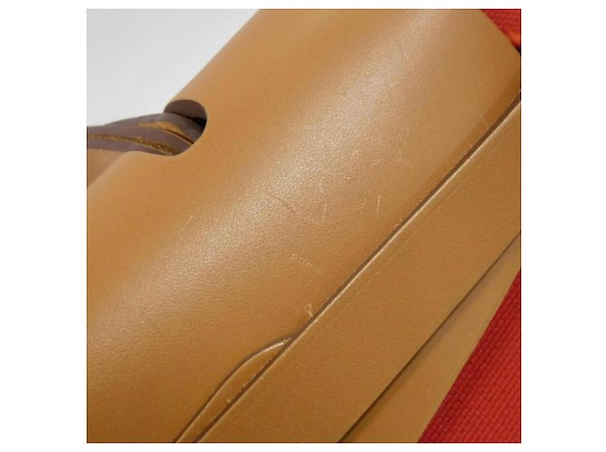 Hermès Hermes Herbag Zip PM Handtasche Rot - Ansicht 7
