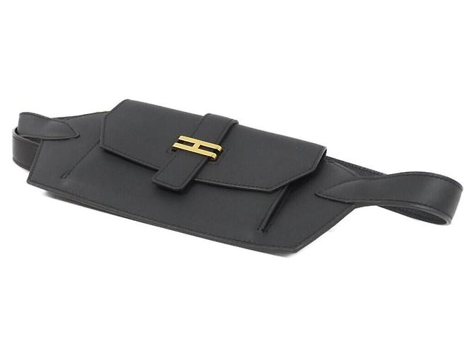 Hermès Marsupio Hermes Elan Pocket S Nero - vista 3