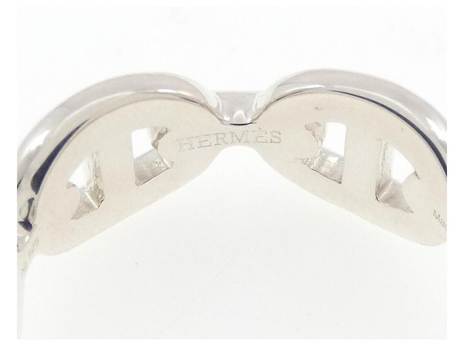 Hermes Hermès Chaine d'Ancre Enchainée Ring Silber - Ansicht 3
