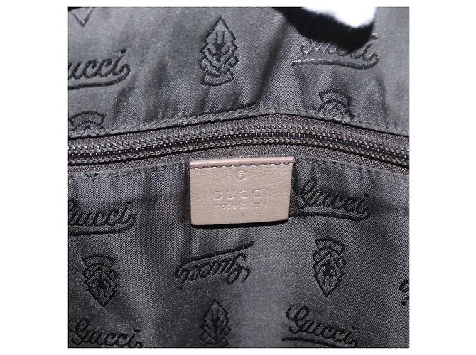 Mallette convertible Gucci en cuir Marron - vue 6