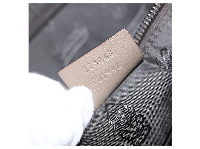 Mallette convertible Gucci en cuir Marron - vue 7
