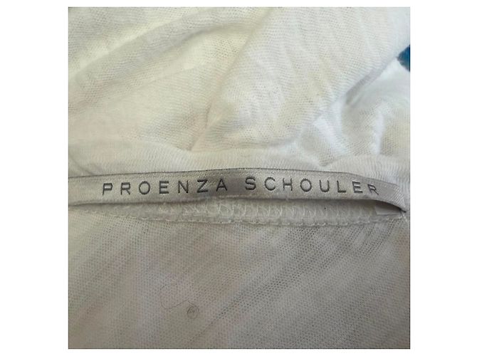 Top sin mangas en algodón blanco Proenza Schouler - vista 4