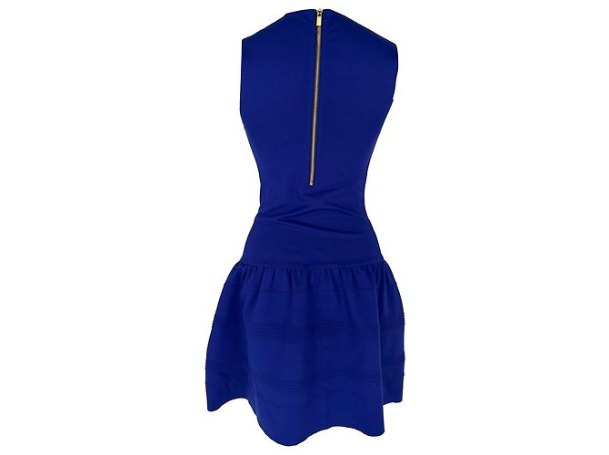 Mini abito Madison in viscosa blu Maje - vista 3