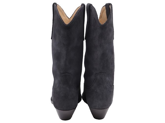Botas cowboy Duerto de Isabel Marant en ante gris - vista 5