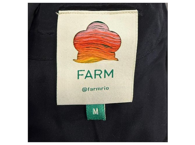 Mono Farm Rio Mirror Beaded en viscosa negra Negro - vista 3
