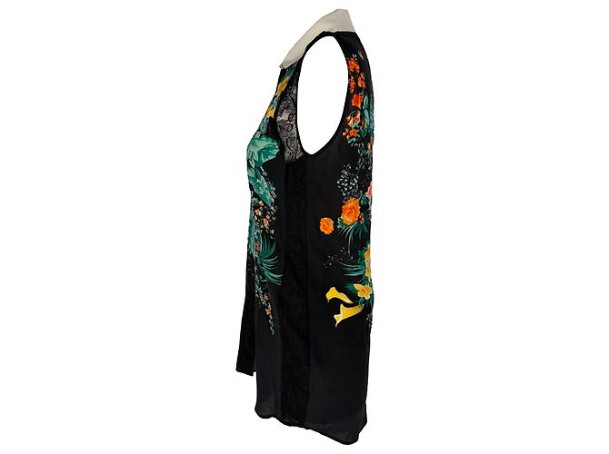 Blusa estampada Sandro en poliamida negra Negro - vista 3