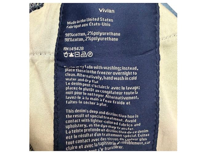 Falda maxi de denim Neer de Khaite en algodón azul - vista 5
