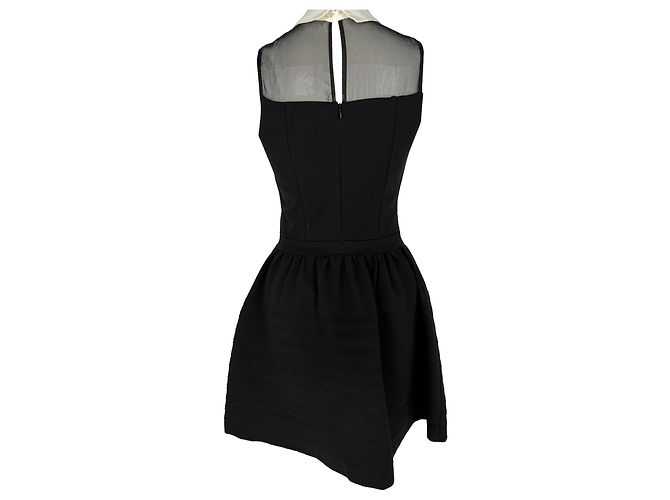 Mini abito Eponime di Maje in poliammide nera Nero - vista 3