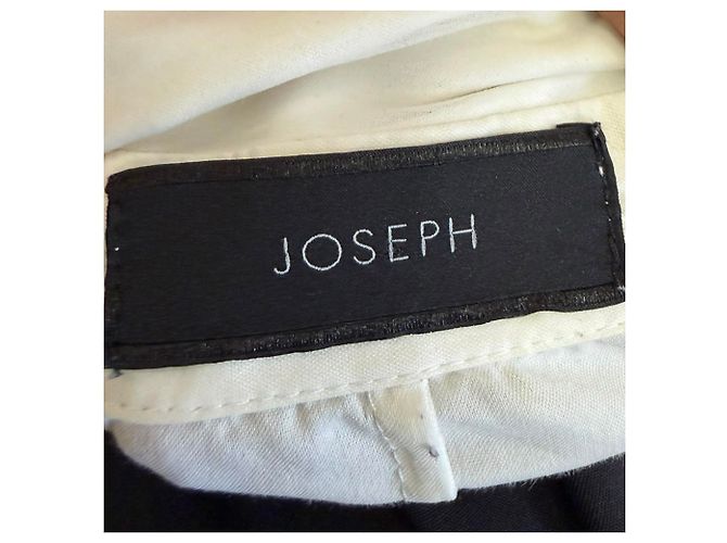 Camisa de manga larga con botones Joseph Joe en algodón blanco - vista 4