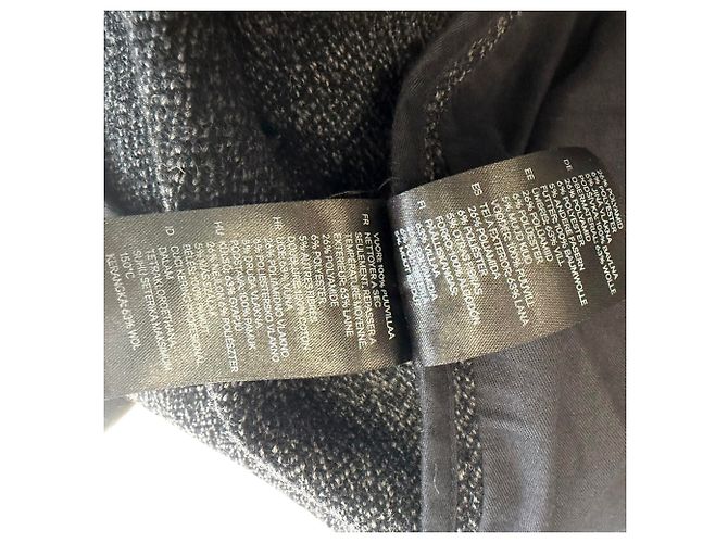Isabel Marant Tweed Peacoat Blazer aus grauer Wolle - Ansicht 6