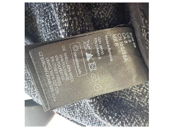 Isabel Marant Tweed Peacoat Blazer aus grauer Wolle - Ansicht 7