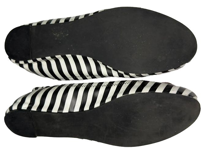 Ballerine Sophia Webster Miami Striped in pelle multicolore - vista 10