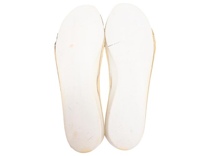 Baskets Hermès Escape en daim blanc - vue 6