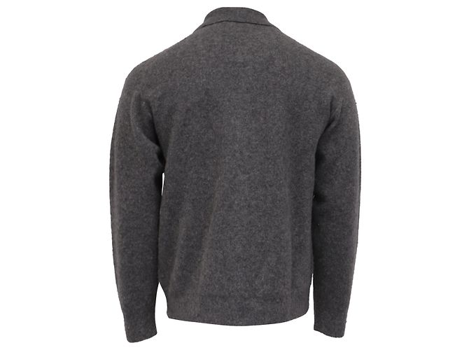 Jonathan Simkhai Simkhai Melierter Cardigan aus grauem Kaschmir - Ansicht 4