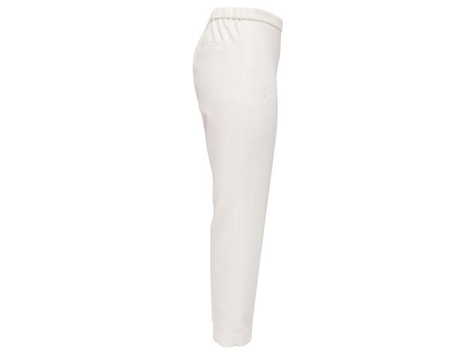 Pantalones Theory en triacetato blanco Crudo - vista 2