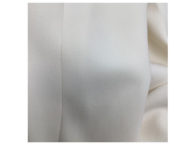 Pantalones Theory en triacetato blanco Crudo - vista 4