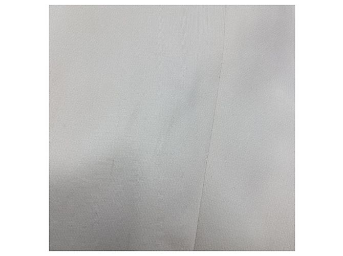 Pantalones Theory en triacetato blanco Crudo - vista 5