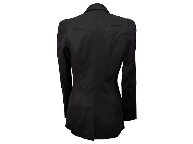 Temperley London Madeleine Smoking-Jacke in Schwarz aus Polyester - Ansicht 3