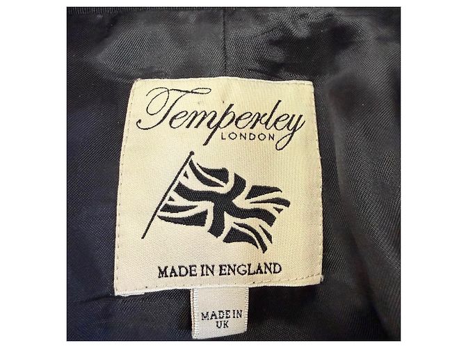 Temperley London Madeleine Smoking-Jacke in Schwarz aus Polyester - Ansicht 4