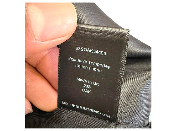 Temperley London Madeleine Smoking-Jacke in Schwarz aus Polyester - Ansicht 7
