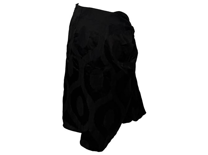 Falda Sophy Isabel Marant en viscosa negra Negro - vista 2