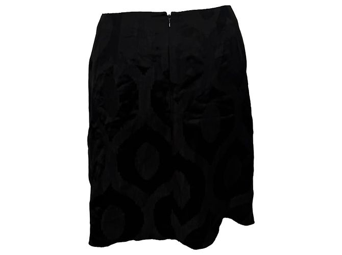Falda Sophy Isabel Marant en viscosa negra Negro - vista 3