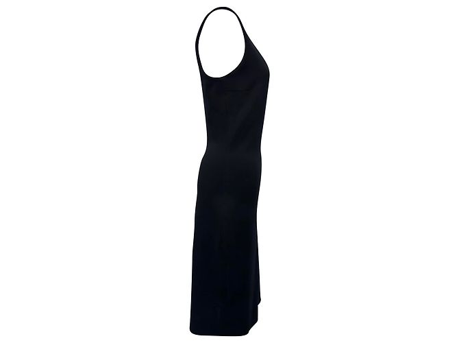 The Row Borelle Scuba Mini Kleid in Schwarz Polyamid - Ansicht 2