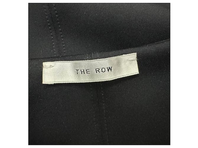 The Row Borelle Scuba Mini Kleid in Schwarz Polyamid - Ansicht 4