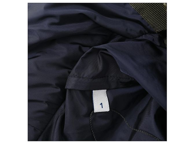 Giacca Capbreton Contrast Moncler in poliammide blu navy - vista 16