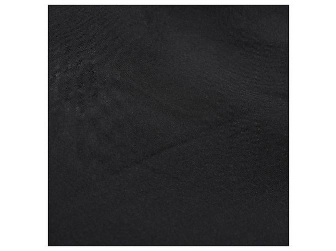 Top de algodón negro con detalles de lazo de encaje y seda D&G - vista 14