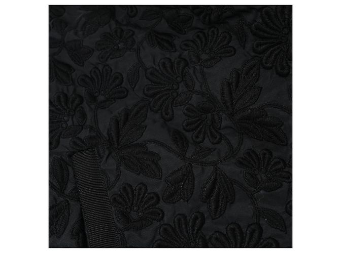 Moncler Dedon Lace Bomberjacke aus schwarzem Polyester - Ansicht 10