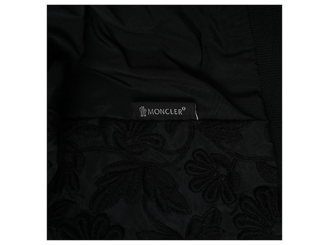 Moncler Dedon Lace Bomberjacke aus schwarzem Polyester - Ansicht 12