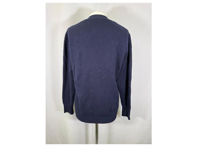 Joseph Cardigan aus Navy Blue Wolle Blau Marineblau - Ansicht 10