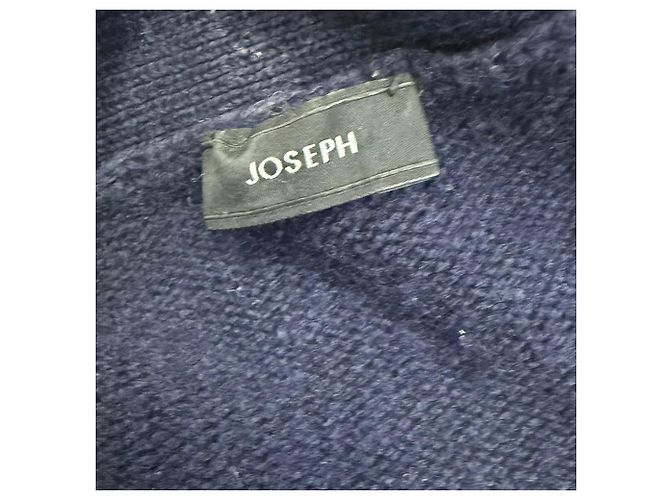 Joseph Cardigan aus Navy Blue Wolle Blau Marineblau - Ansicht 11