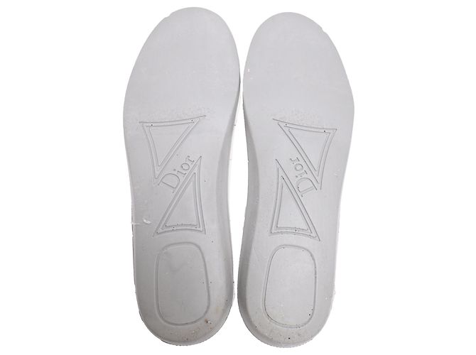 Tênis Dior Star em couro branco - vista 6