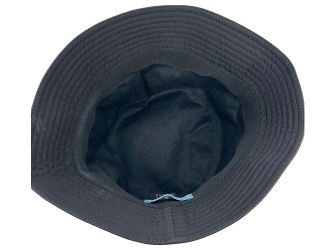 Cappello bucket in Re-Nylon Prada in nylon nero - vista 6