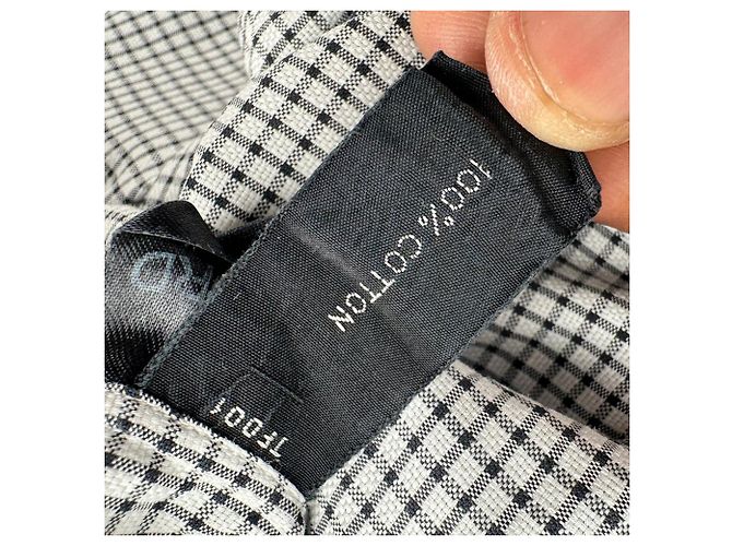 Tom Ford Plaid Button-Down Shirt in Multicolor Cotton Multiple colors - view 9