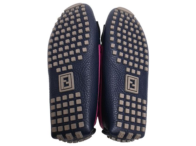 Mocassini Fendi Monster Bugs in pelle multicolore - vista 6