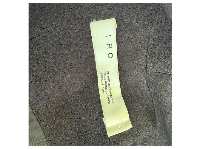 Iro Maßgeschneiderter Blazer aus schwarzer Viskose - Ansicht 4