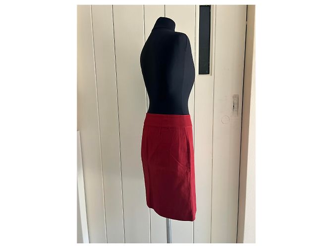 Indress Roter Kleid-Rock – High-end – Größe 36 - Ansicht 3