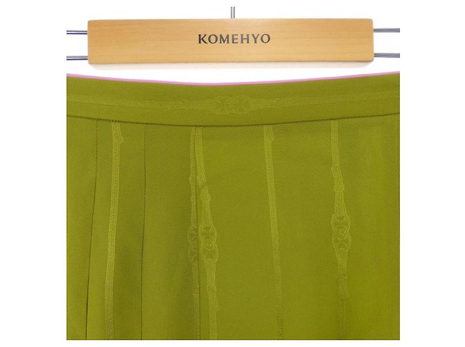 Falda Gucci 100% seda Verde - vista 5