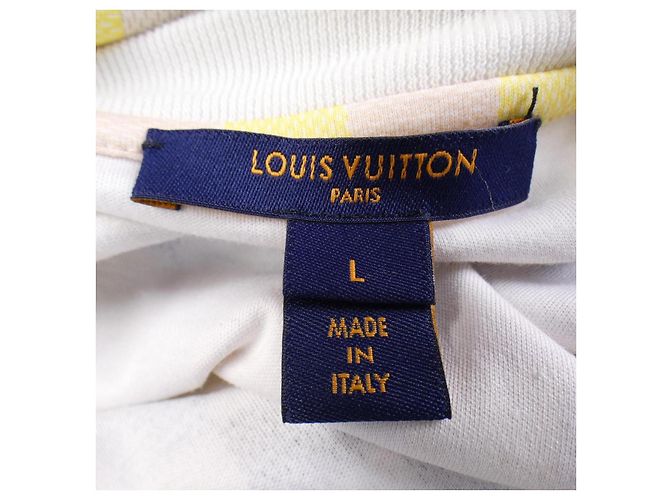 Camiseta Louis Vuitton Beige Azul marino - vista 4