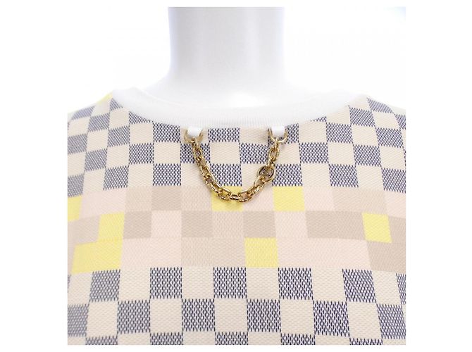 Camiseta Louis Vuitton Beige Azul marino - vista 5